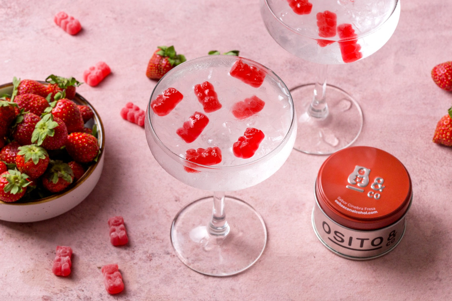 Bolsa Gin Tonic de Fresa 🍓🍓🍓