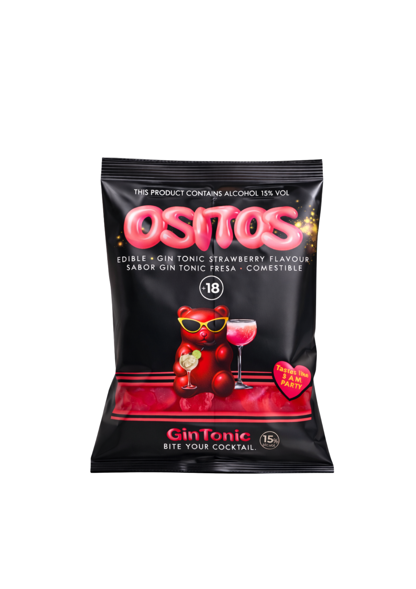 Bolsa Gin Tonic de Fresa 🍓🍓🍓